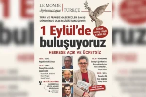1 Eylül Dünya Barış Günü’nde Kadıköy’de anlamlı etkinlik: Serge Halimi İstanbul’a geliyor