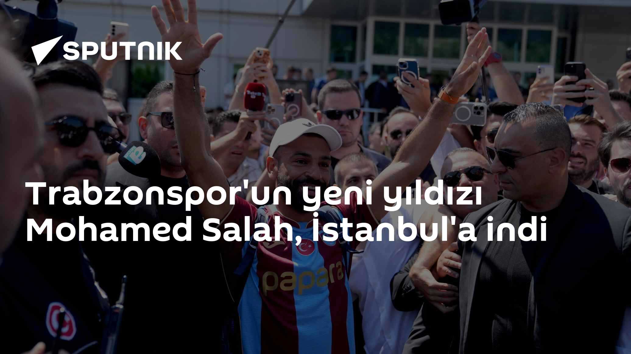Trabzonspor’un yeni yıldızı Mohamed Salah, İstanbul’a indi