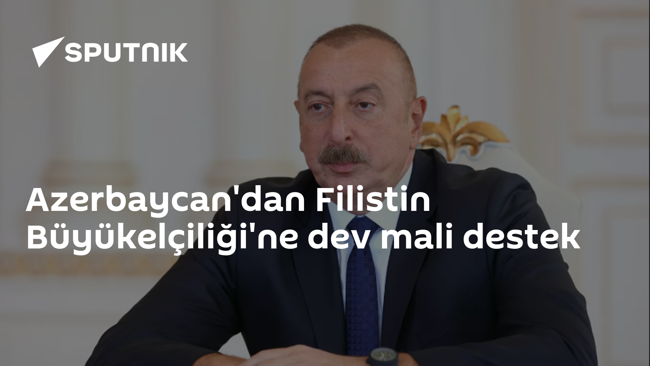 Azerbaycan’dan Filistin Büyükelçiliği’ne dev mali destek