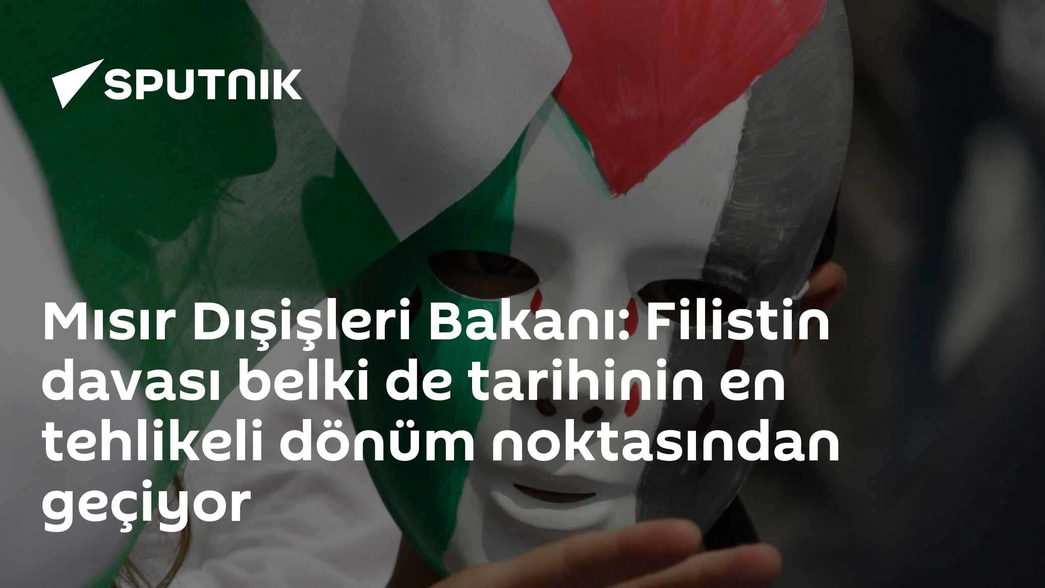 Mısır Dışişleri Bakanı'ndan Filistin davasına ilişkin uyarı