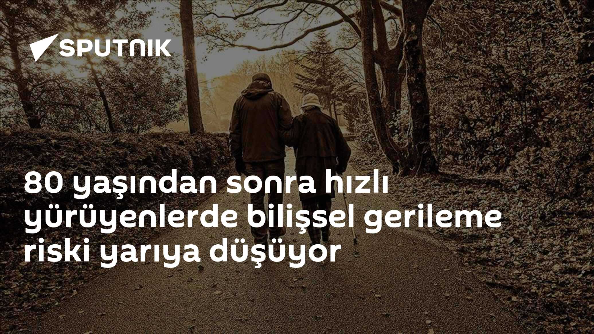 80 yaş üzeri hızlı yürüyenlerde bilişsel gerileme riskinin azaldığı öne sürüldü