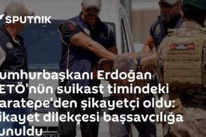Cumhurbaşkanı Erdoğan FETÖ'nün suikast timindeki Karatepe'den şikayetçi oldu: Şikayet dilekçesi başsavcılığa sunuldu