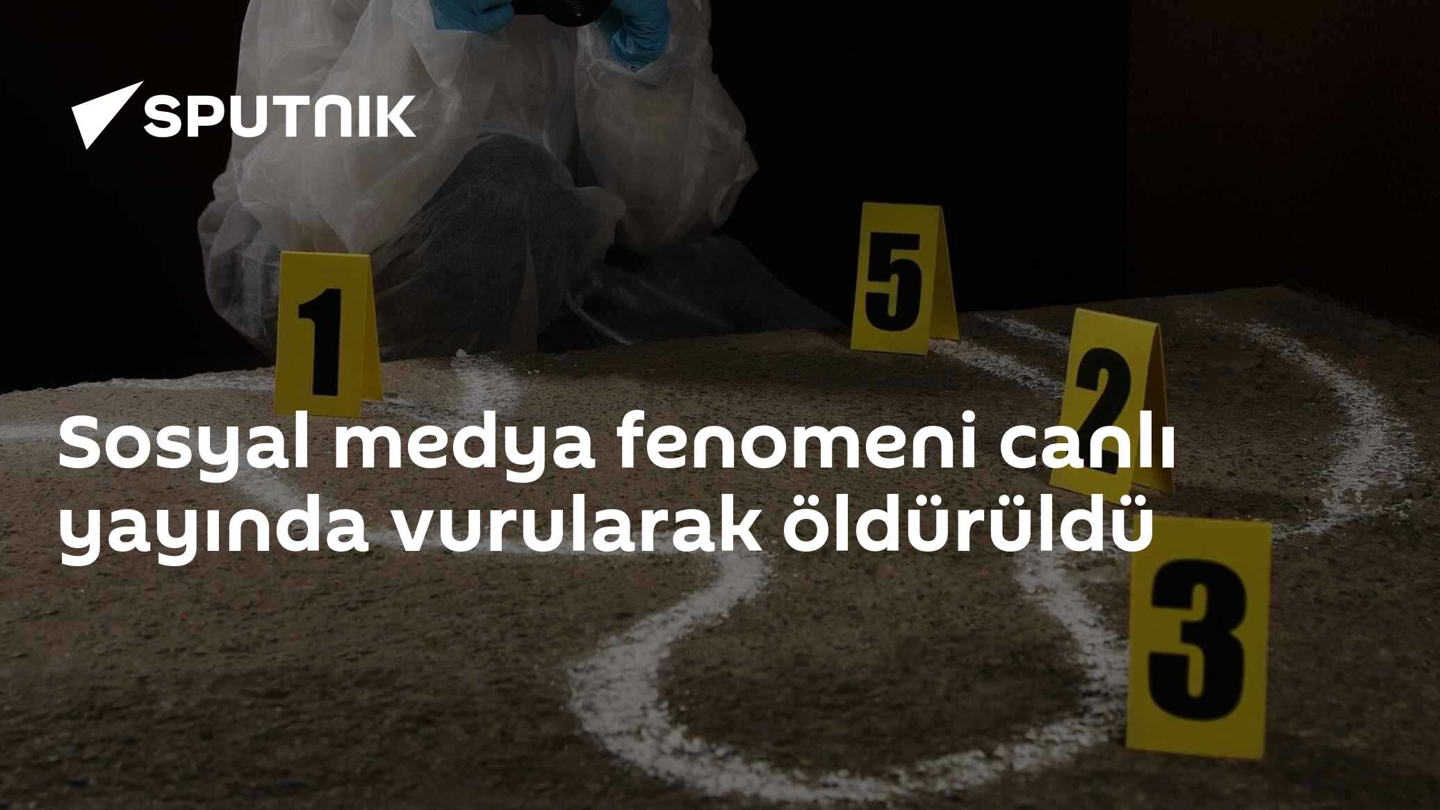 Sosyal medya fenomeni canlı yayında vurularak öldürüldü