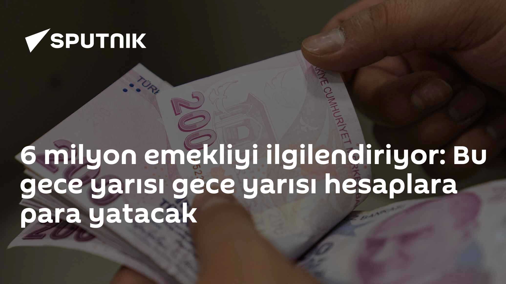6 milyon emekliyi ilgilendiriyor: Bu gece yarısı gece yarısı hesaplara para yatacak