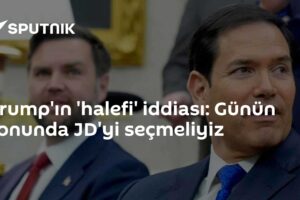 Trump'ın 'halefi' iddiası: Günün sonunda JD'yi seçmeliyiz
