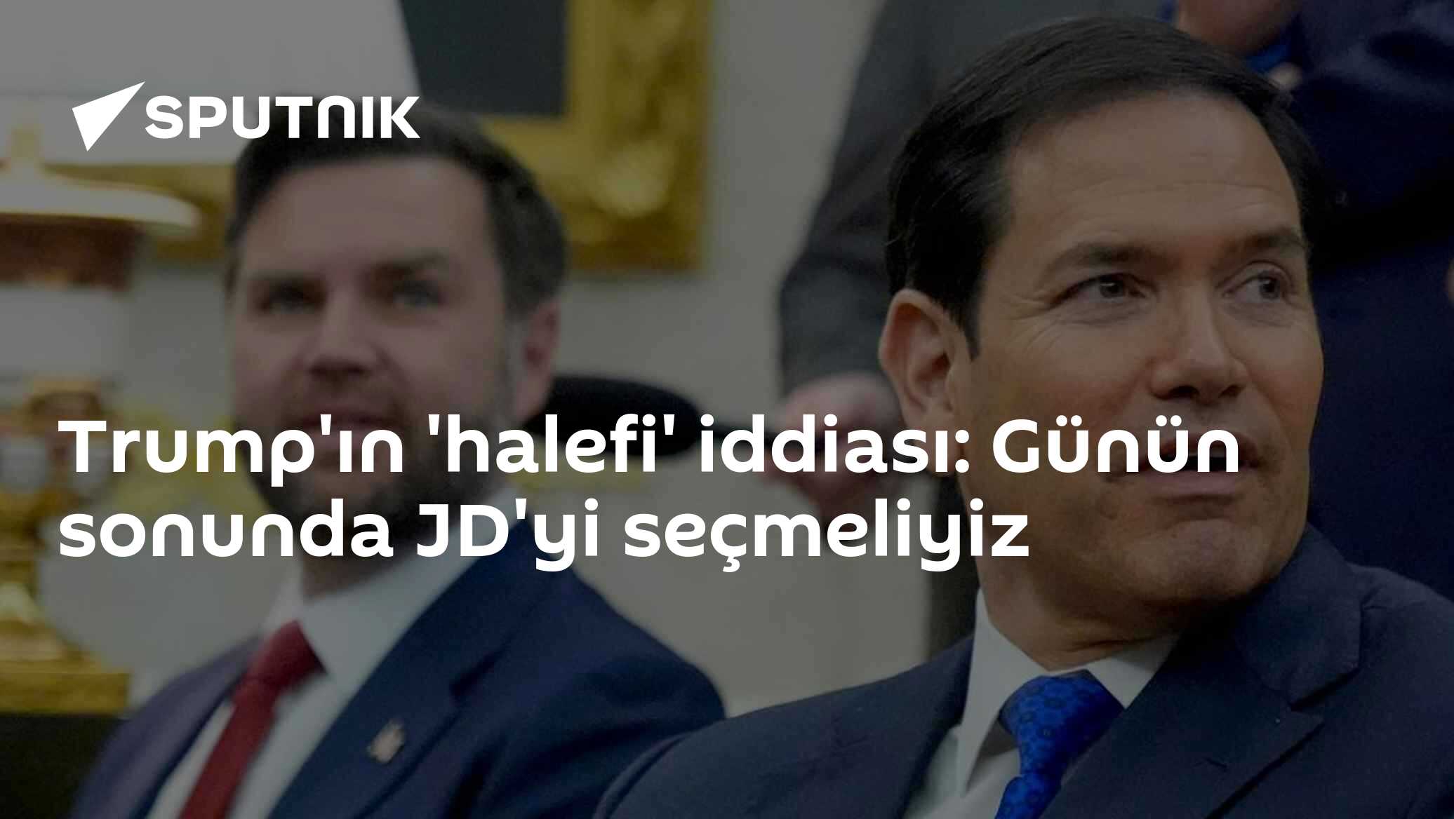 Trump'ın 'halefi' iddiası: Günün sonunda JD'yi seçmeliyiz