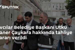 Avcılar Belediye Başkanı Utku Caner Çaykara hakkında tahliye kararı verildi