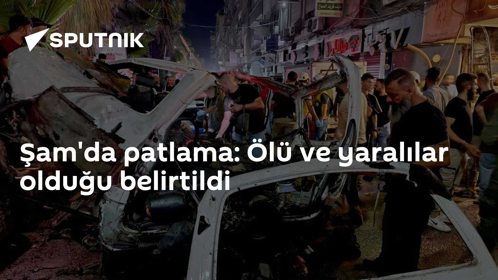 Şam'da patlama: Ölü ve yaralılar olduğu belirtildi