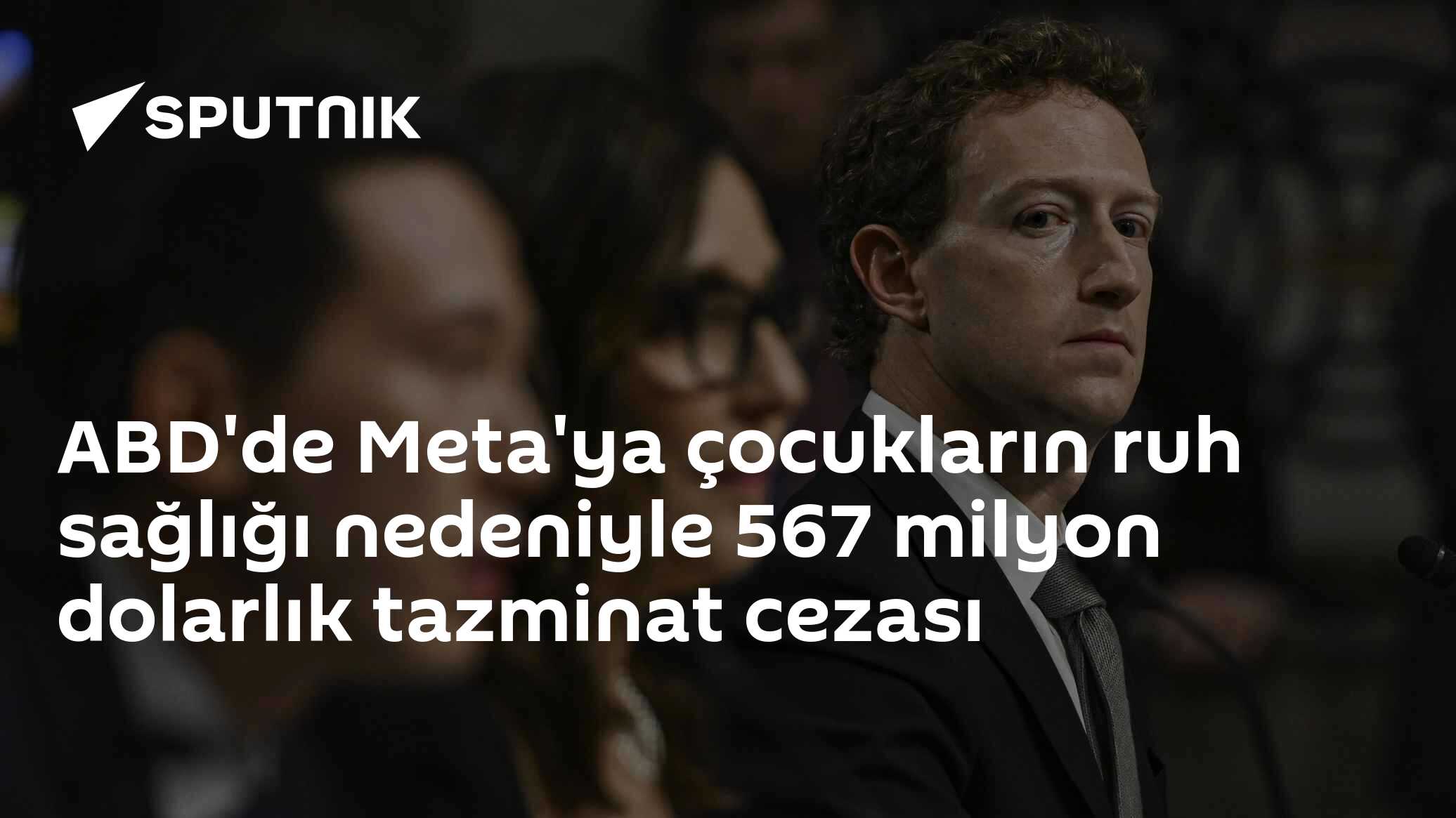 ABD'de Meta'ya çocukların ruh sağlığı nedeniyle 567 milyon dolarlık tazminat cezası