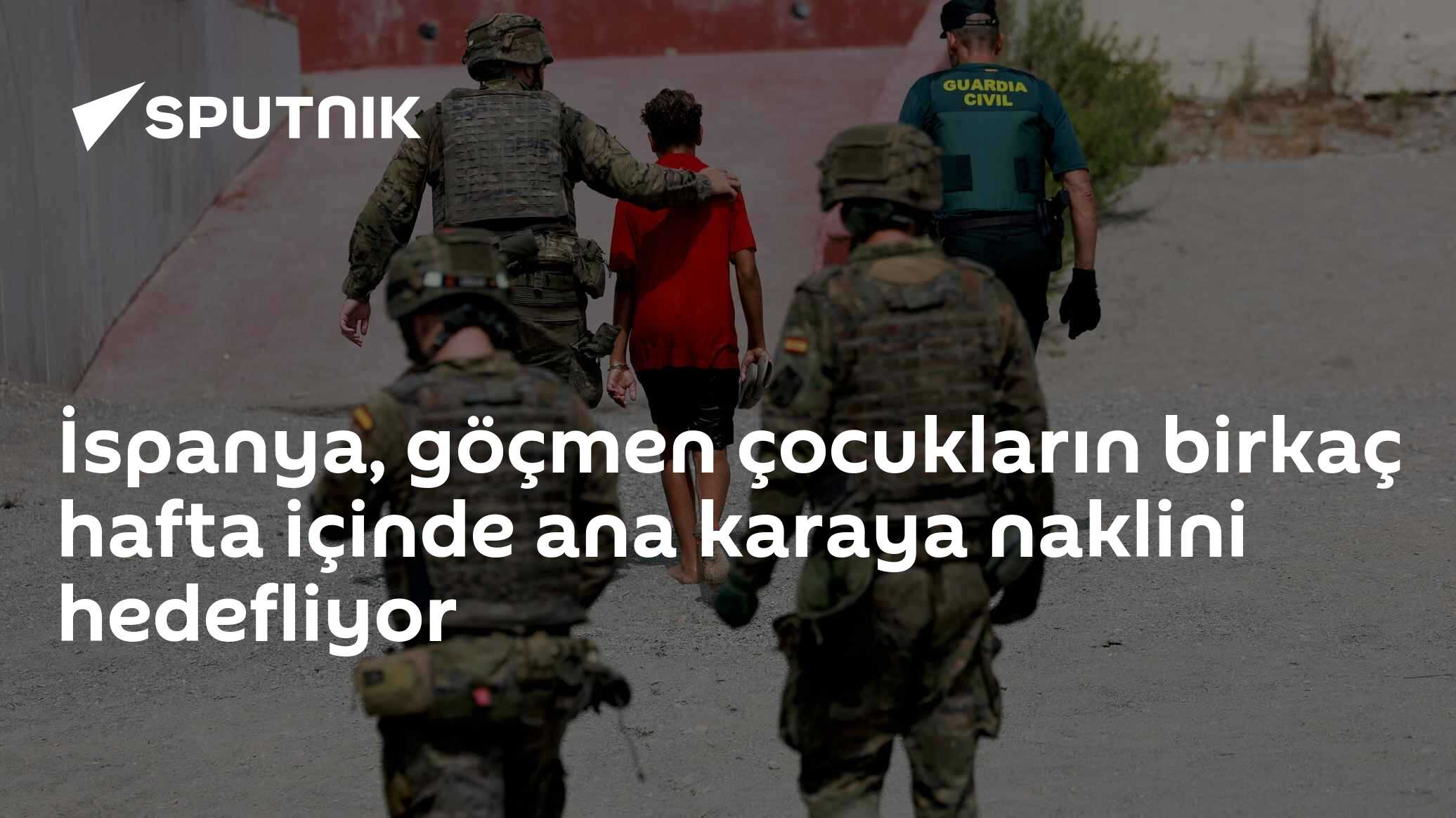 İspanya, göçmen çocukların birkaç hafta içinde ana karaya naklini hedefliyor