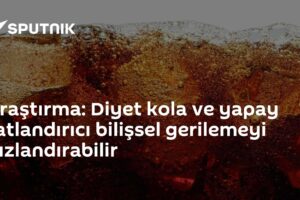 Araştırma: Diyet kola ve yapay tatlandırıcı bilişsel gerilemeyi hızlandırabilir