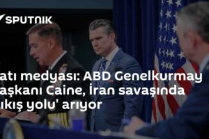 Batı medyası: ABD Genelkurmay Başkanı Caine, İran savaşında 'çıkış yolu' arıyor