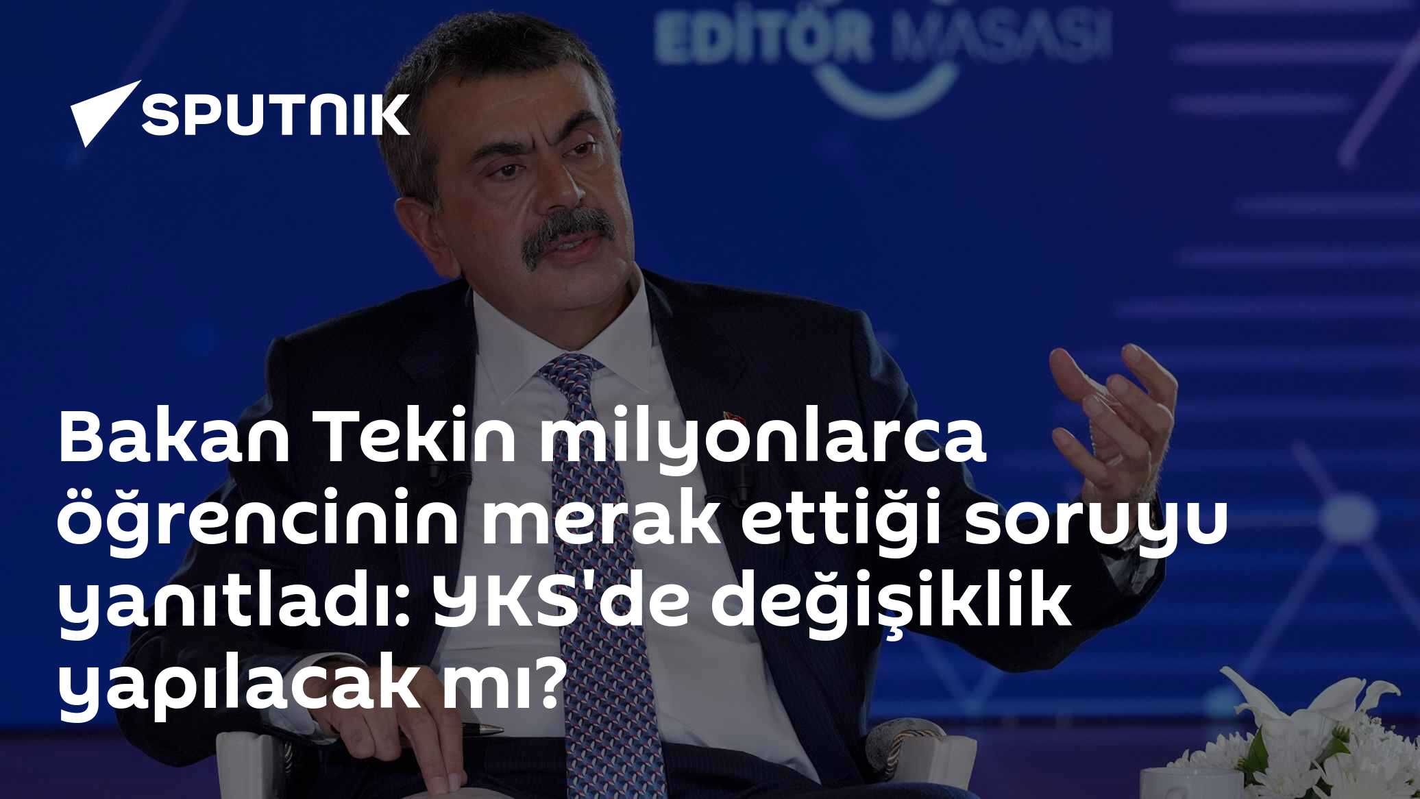 Bakan Tekin milyonlarca öğrencinin merak ettiği soruyu yanıtladı: YKS'de değişiklik yapılacak mı?