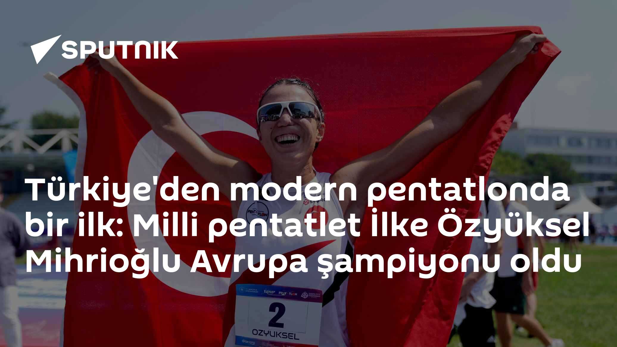 Türkiye'den modern pentatlonda bir ilk: Milli pentatlet İlke Özyüksel Mihrioğlu Avrupa şampiyonu oldu