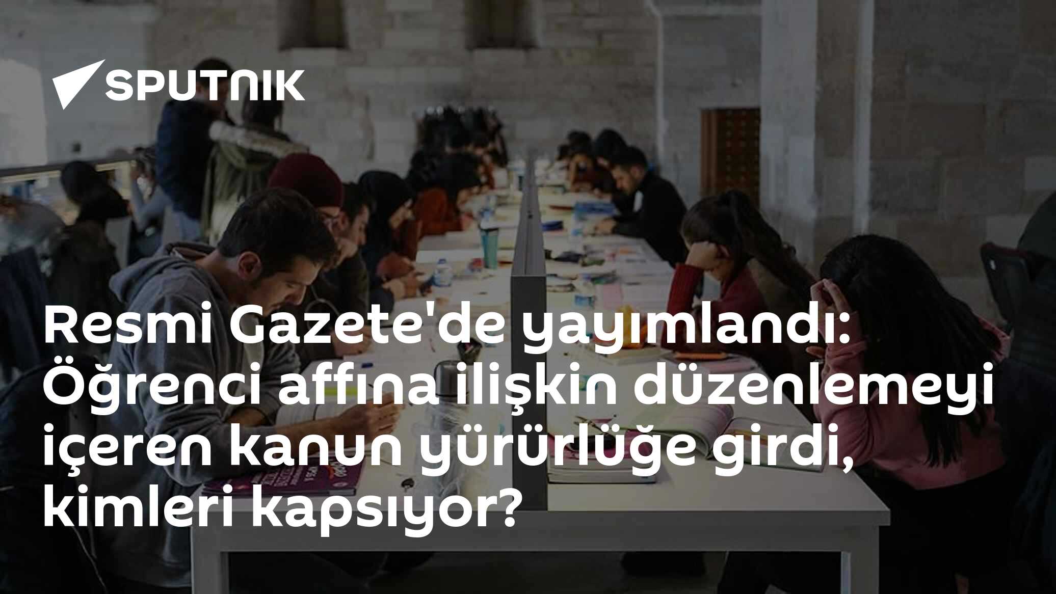 Resmi Gazete'de yayımlandı: Öğrenci affına ilişkin düzenlemeyi içeren kanun yürürlüğe girdi, kimleri kapsıyor?