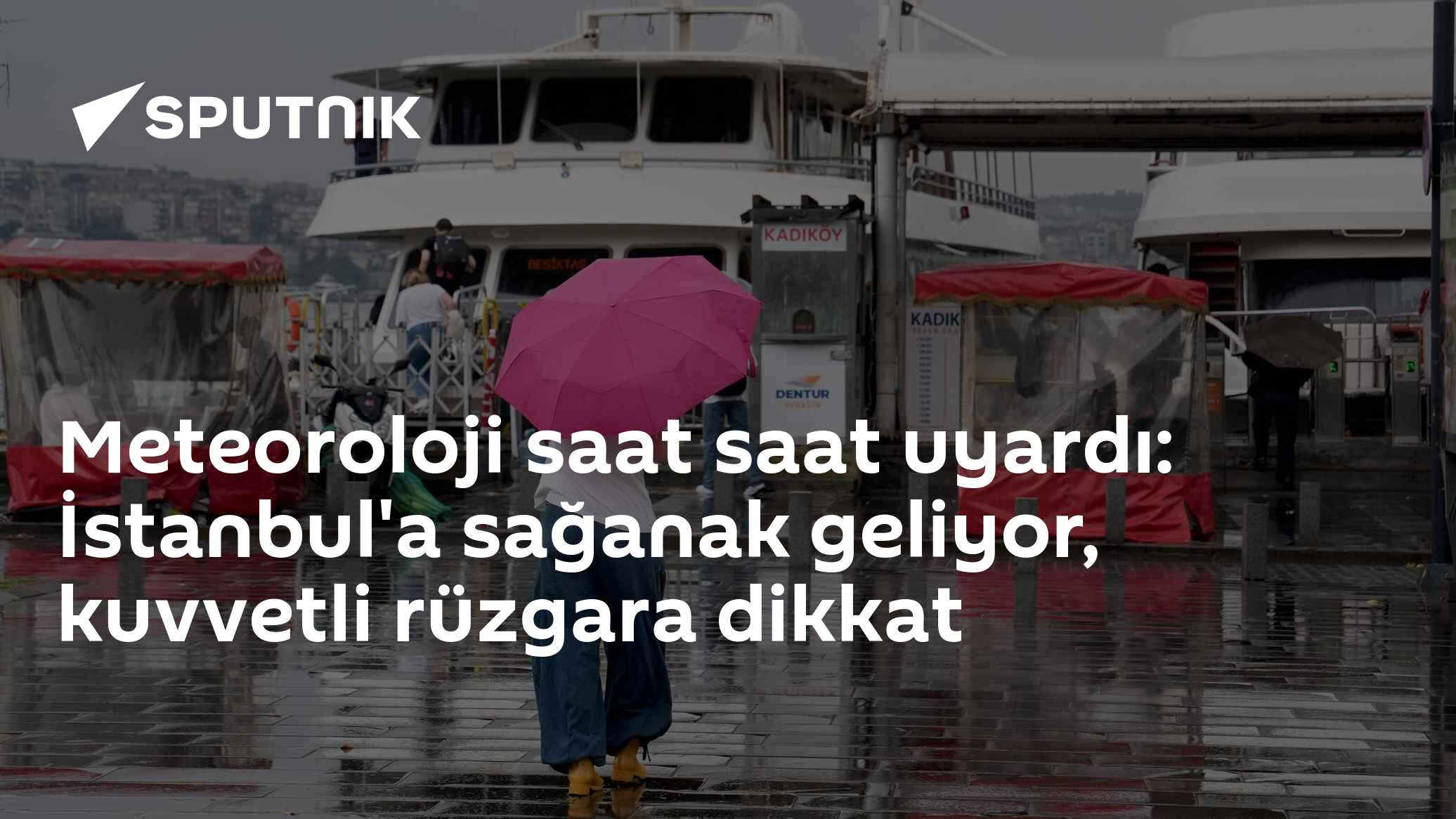 Meteoroloji saat saat uyardı: İstanbul'a sağanak geliyor, kuvvetli rüzgara dikkat