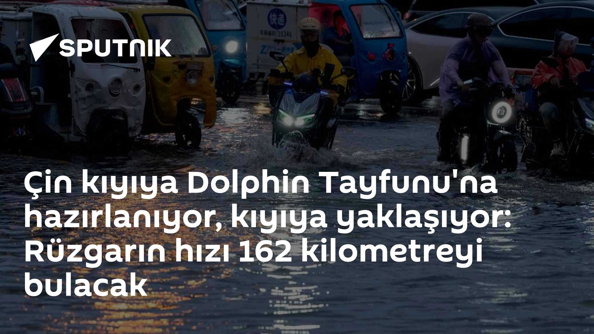 Çin kıyıya Dolphin Tayfunu'na hazırlanıyor, kıyıya yaklaşıyor: Rüzgarın hızı 162 kilometreyi bulacak