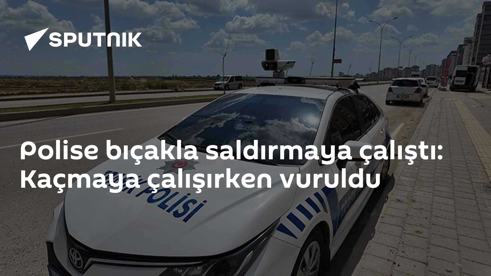 Polise bıçakla saldırmaya çalıştı: Kaçmaya çalışırken vuruldu