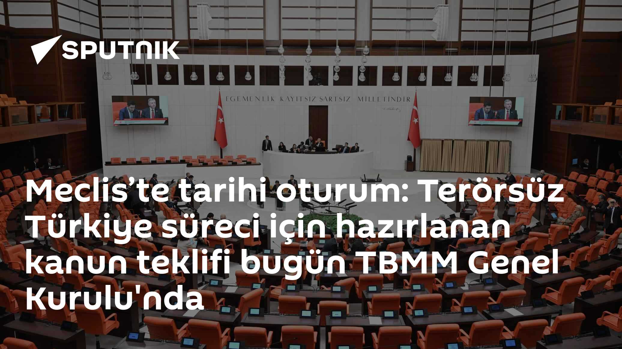 Meclis’te tarihi oturum: Terörsüz Türkiye süreci için hazırlanan kanun teklifi bugün TBMM Genel Kurulu'nda