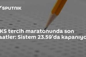 YKS tercih maratonunda son saatler: Sistem 23.59'da kapanıyor
