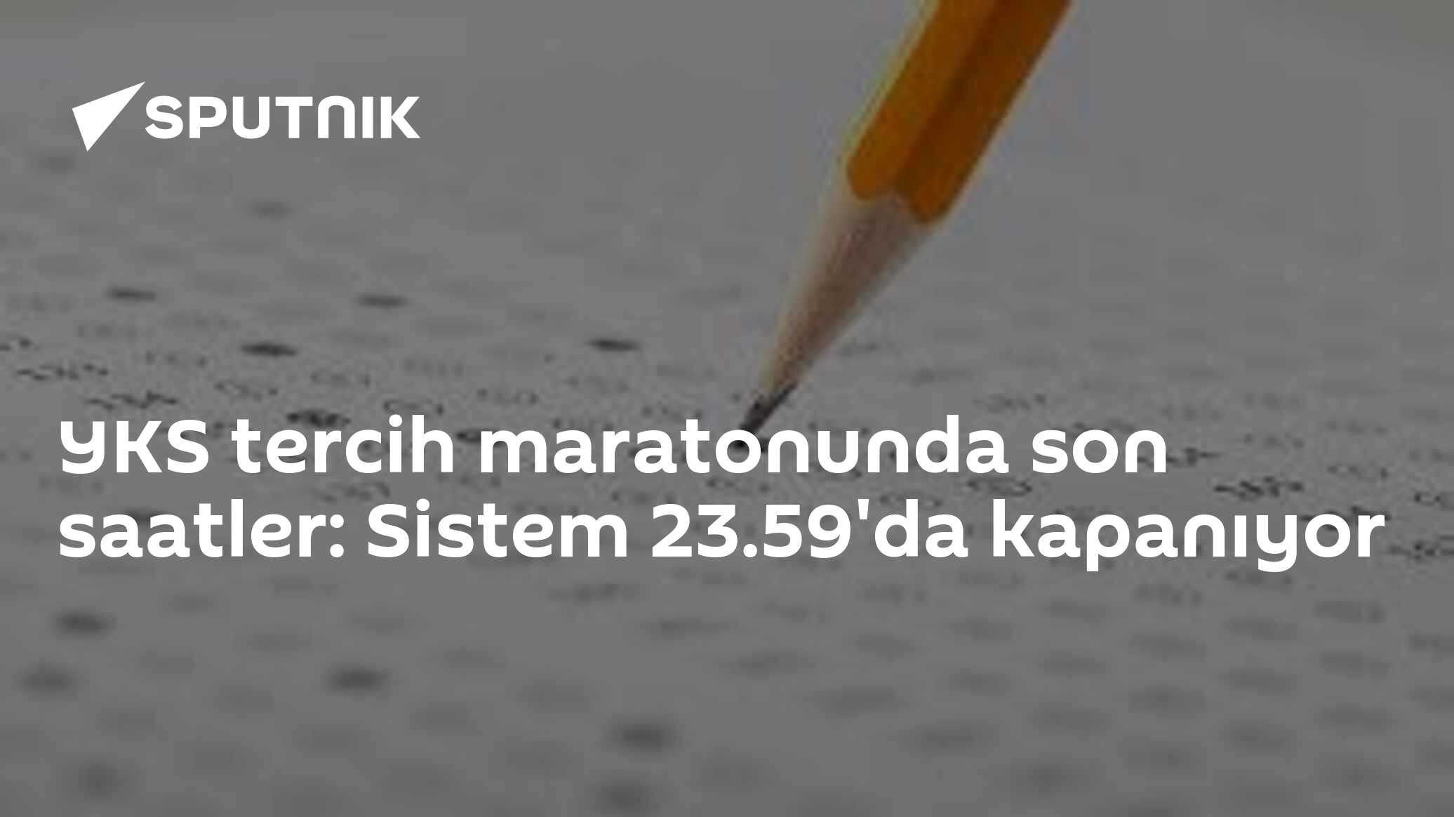 YKS tercih maratonunda son saatler: Sistem 23.59'da kapanıyor
