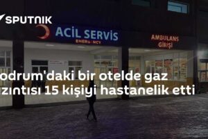 Bodrum'daki bir otelde gaz sızıntısı 15 kişiyi hastanelik etti