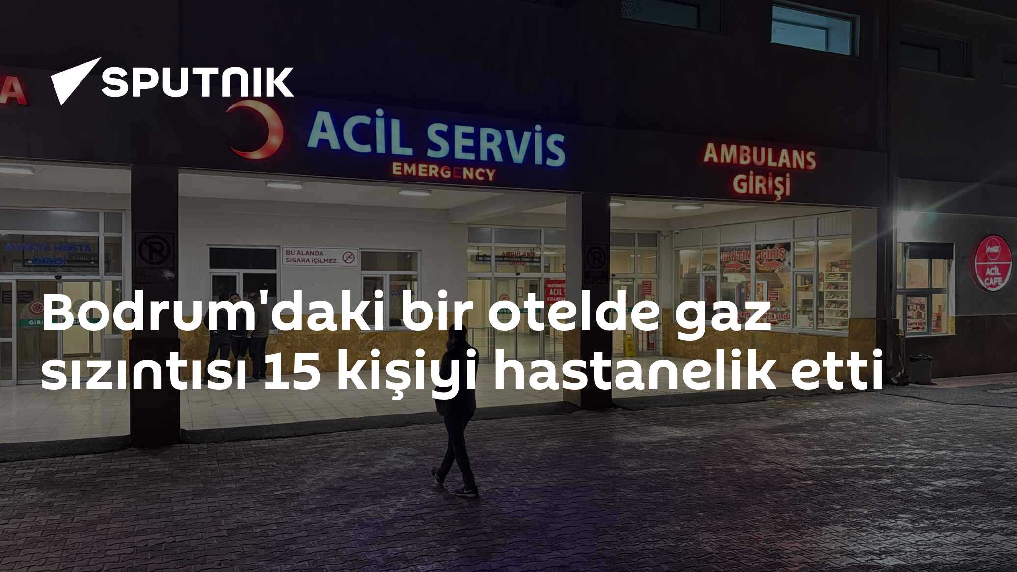 Bodrum'daki bir otelde gaz sızıntısı 15 kişiyi hastanelik etti