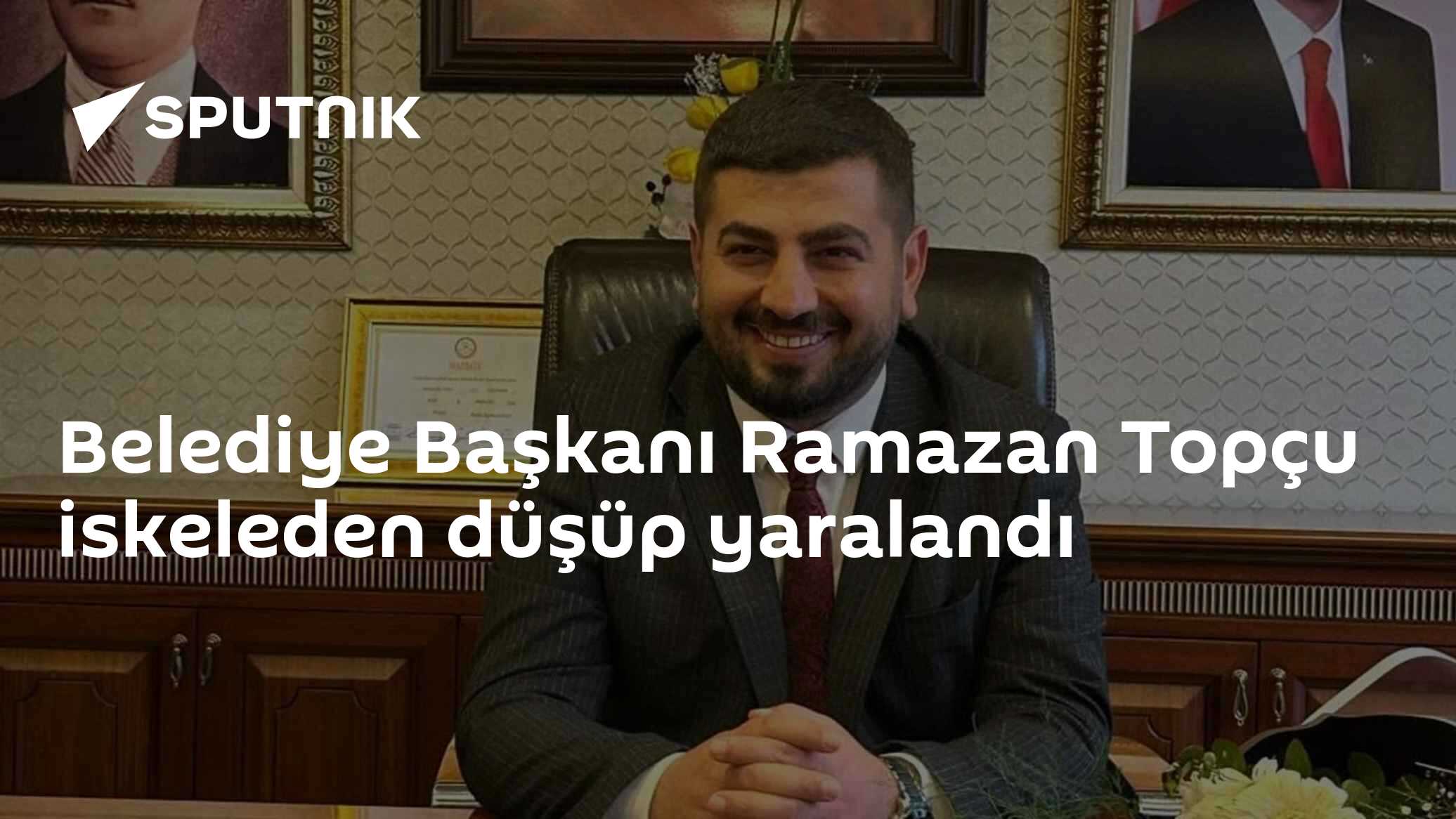 Belediye Başkanı Ramazan Topçu iskeleden düşüp yaralandı