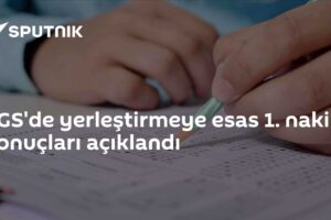 LGS'de yerleştirmeye esas 1. nakil sonuçları açıklandı