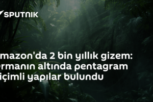Amazon'da 2 bin yıllık gizem: Ormanın altında pentagram biçimli yapılar bulundu