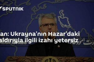 İran: Ukrayna'nın Hazar’daki saldırıyla ilgili izahı yetersiz