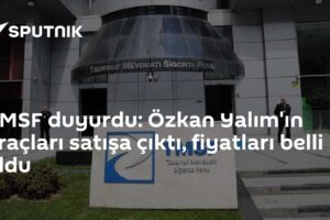 TMSF duyurdu: Özkan Yalım'ın araçları satışa çıktı, fiyatları belli oldu