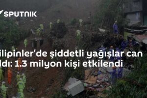 Filipinler'de şiddetli yağışlar can aldı: 1.3 milyon kişi etkilendi