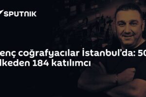 Genç coğrafyacılar İstanbul’da: 50 ülkeden 184 katılımcı