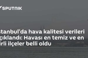 İstanbul'da hava kalitesi verileri açıklandı: Havası en temiz ve en kirli ilçeler belli oldu