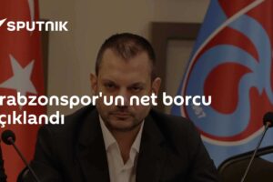 Trabzonspor'un net borcu açıklandı