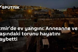 İzmir'de ev yangını: Anneanne ve 4 yaşındaki torunu hayatını kaybetti
