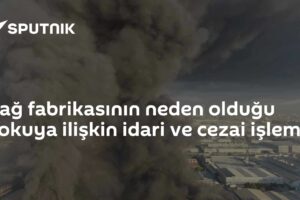 Yağ fabrikasının neden olduğu kokuya ilişkin idari ve cezai işlem