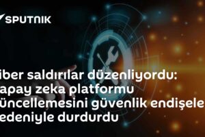 Siber saldırılar düzenliyordu: Yapay zeka platformu güncellemesini güvenlik endişeleri nedeniyle durdurdu