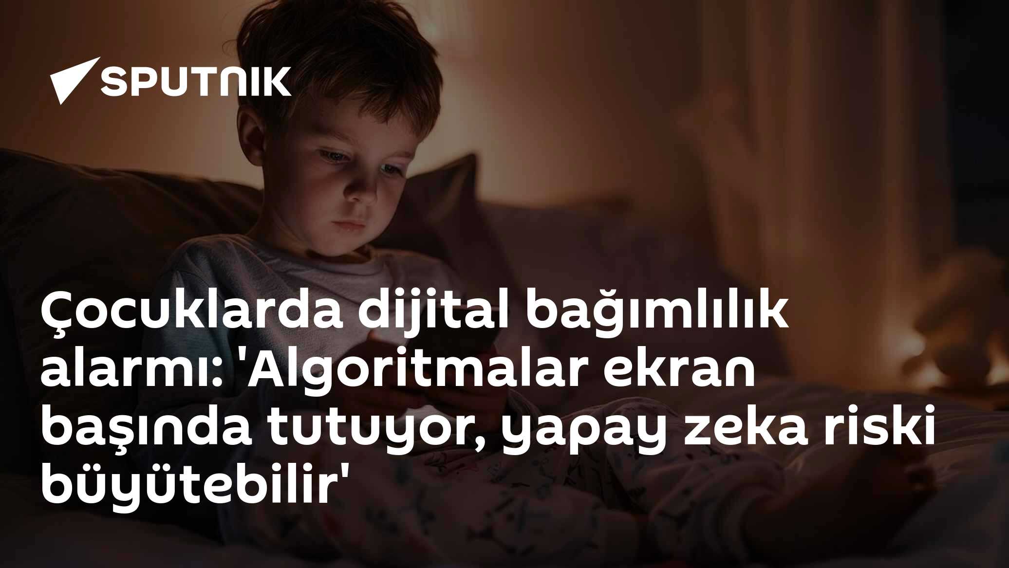 Çocuklarda dijital bağımlılık alarmı: 'Algoritmalar ekran başında tutuyor, yapay zeka riski büyütebilir'