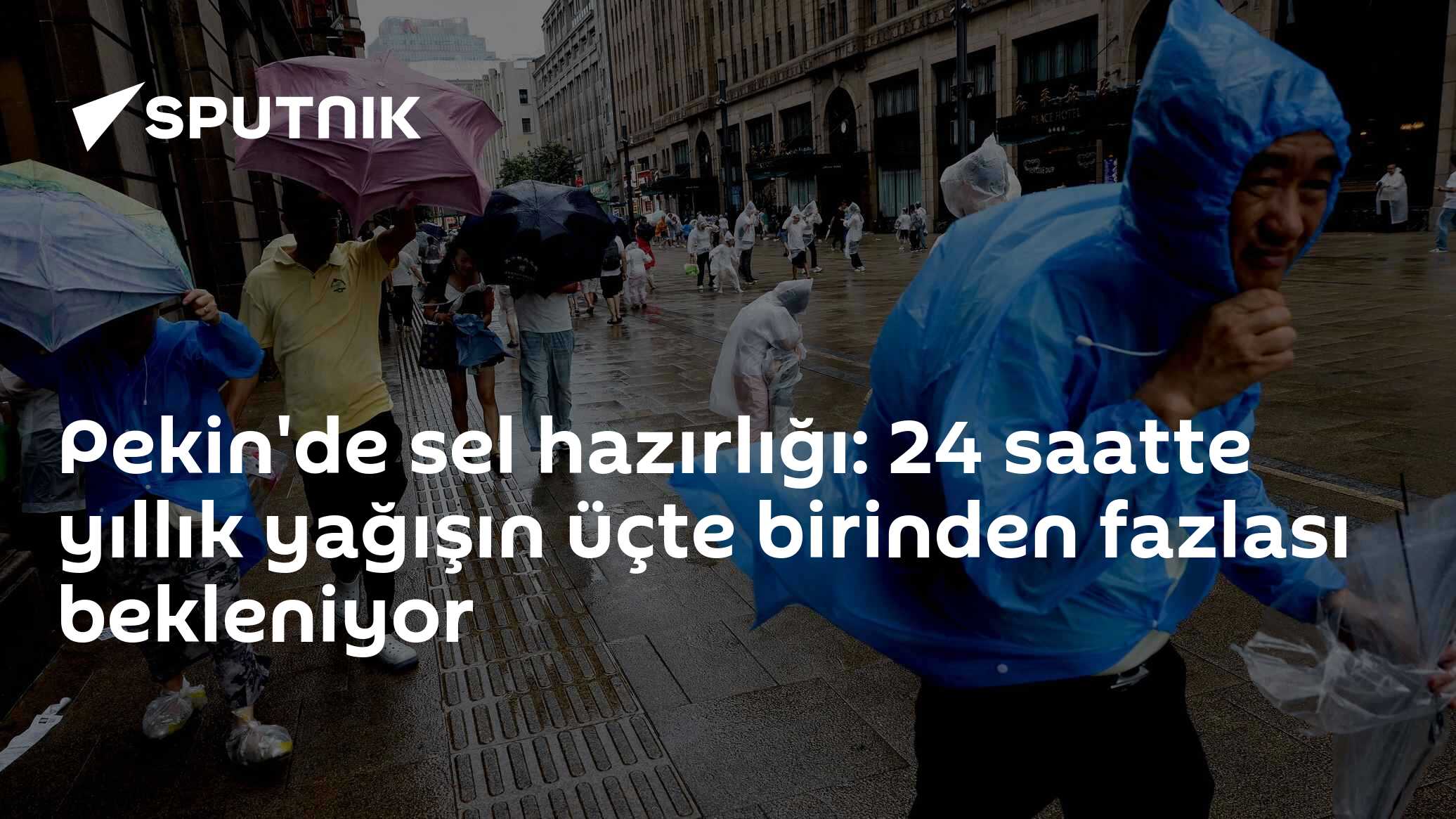 Pekin'de sel hazırlığı: 24 saatte yıllık yağışın üçte birinden fazlası bekleniyor