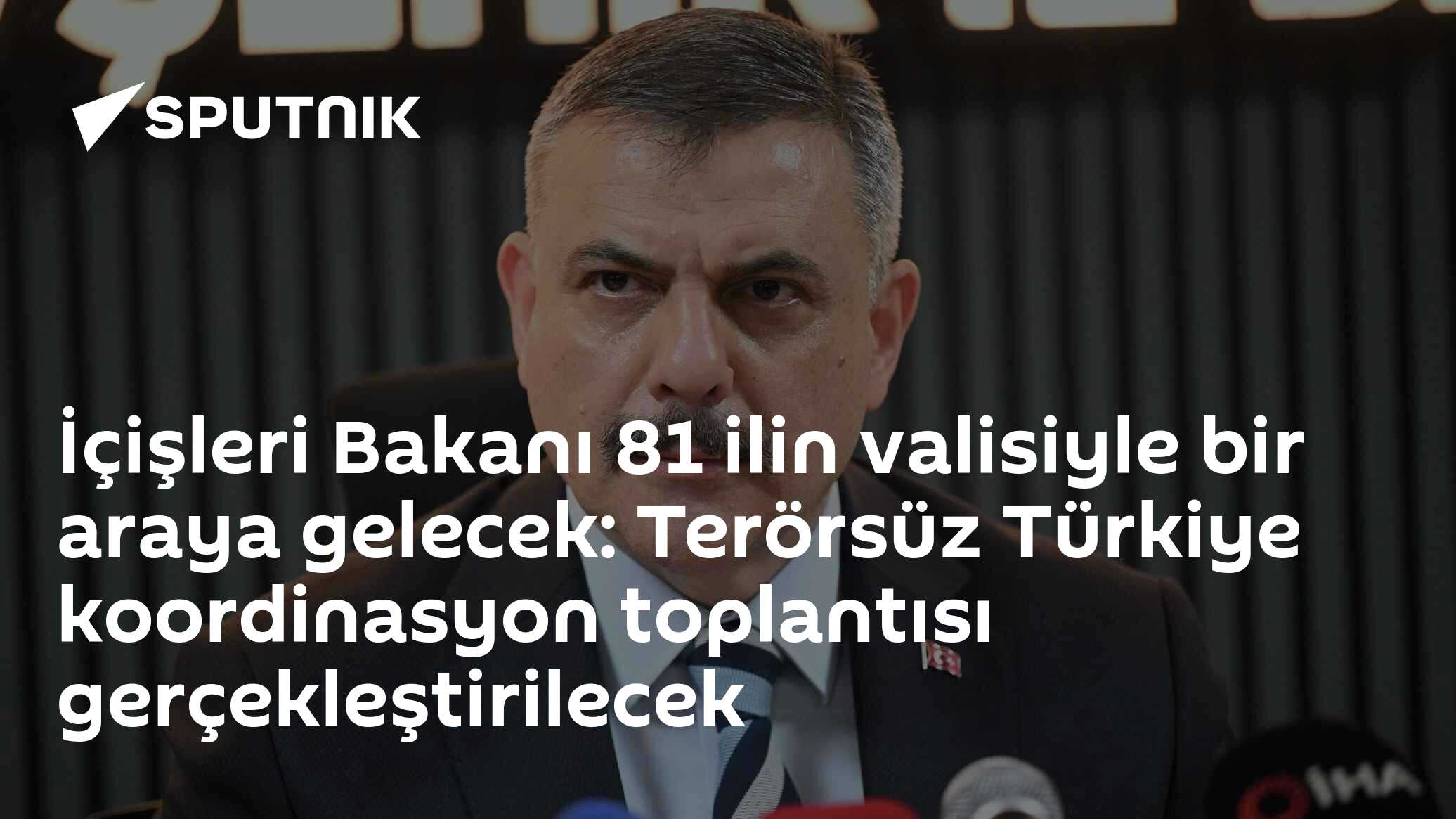 İçişleri Bakanı 81 ilin valisiyle bir araya gelecek: Terörsüz Türkiye koordinasyon toplantısı gerçekleştirilecek