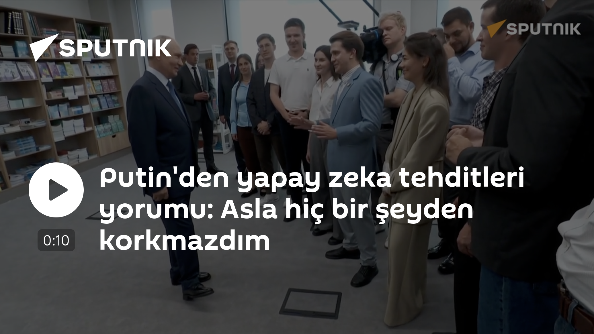 Putin'den yapay zeka tehditleri yorumu: Asla hiç bir şeyden korkmazdım