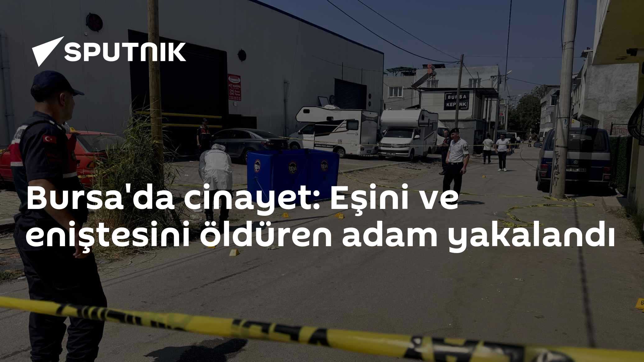 Bursa'da cinayet: Eşini ve eniştesini öldüren adam yakalandı