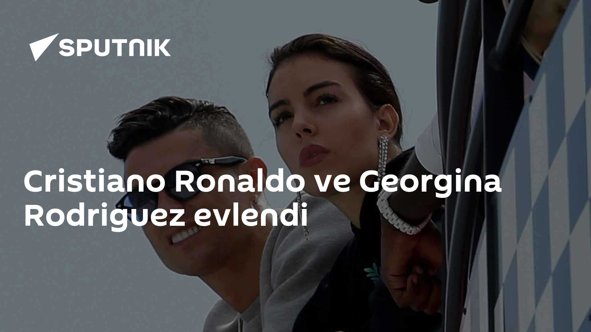 Cristiano Ronaldo ve Georgina Rodriguez evlendi