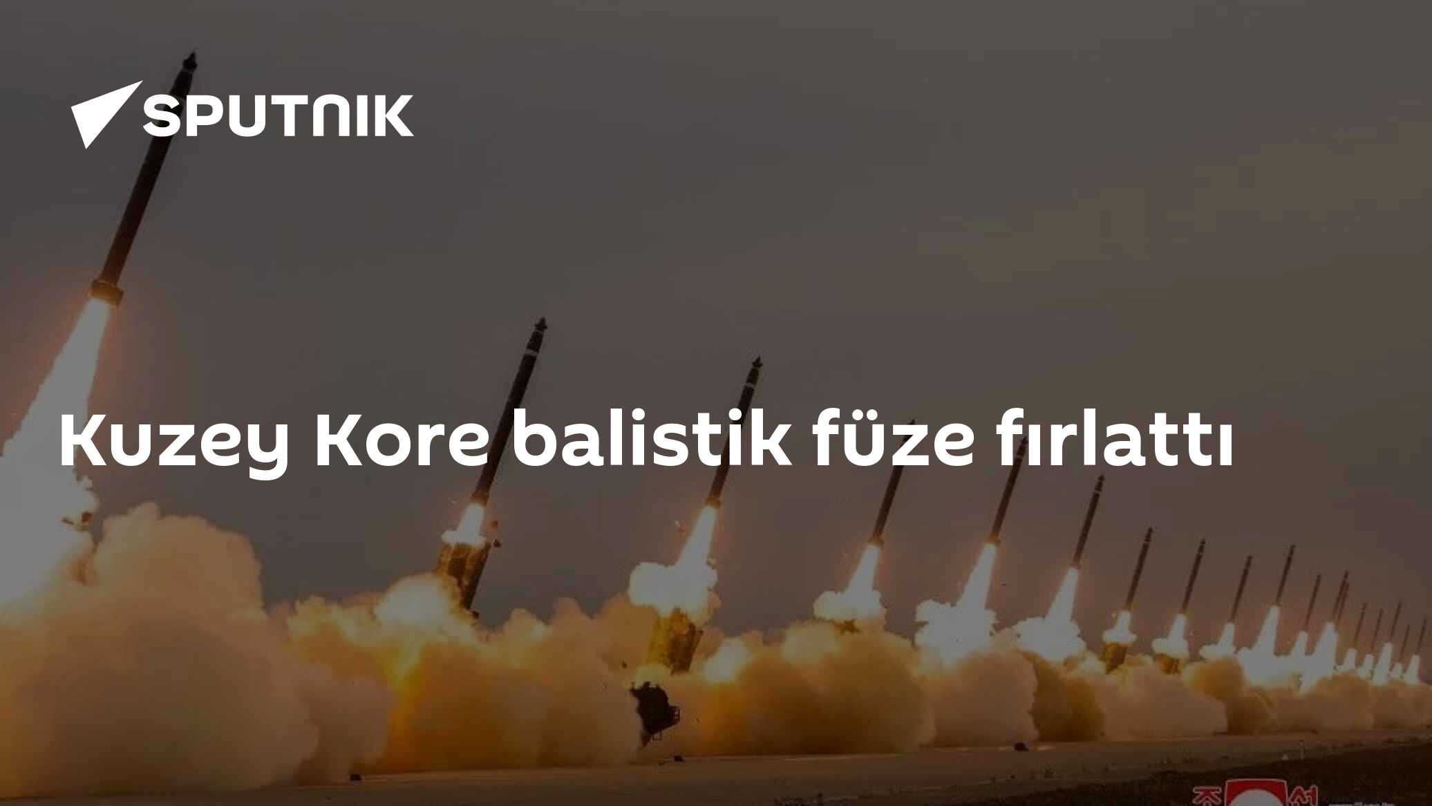 Kuzey Kore balistik füze fırlattı