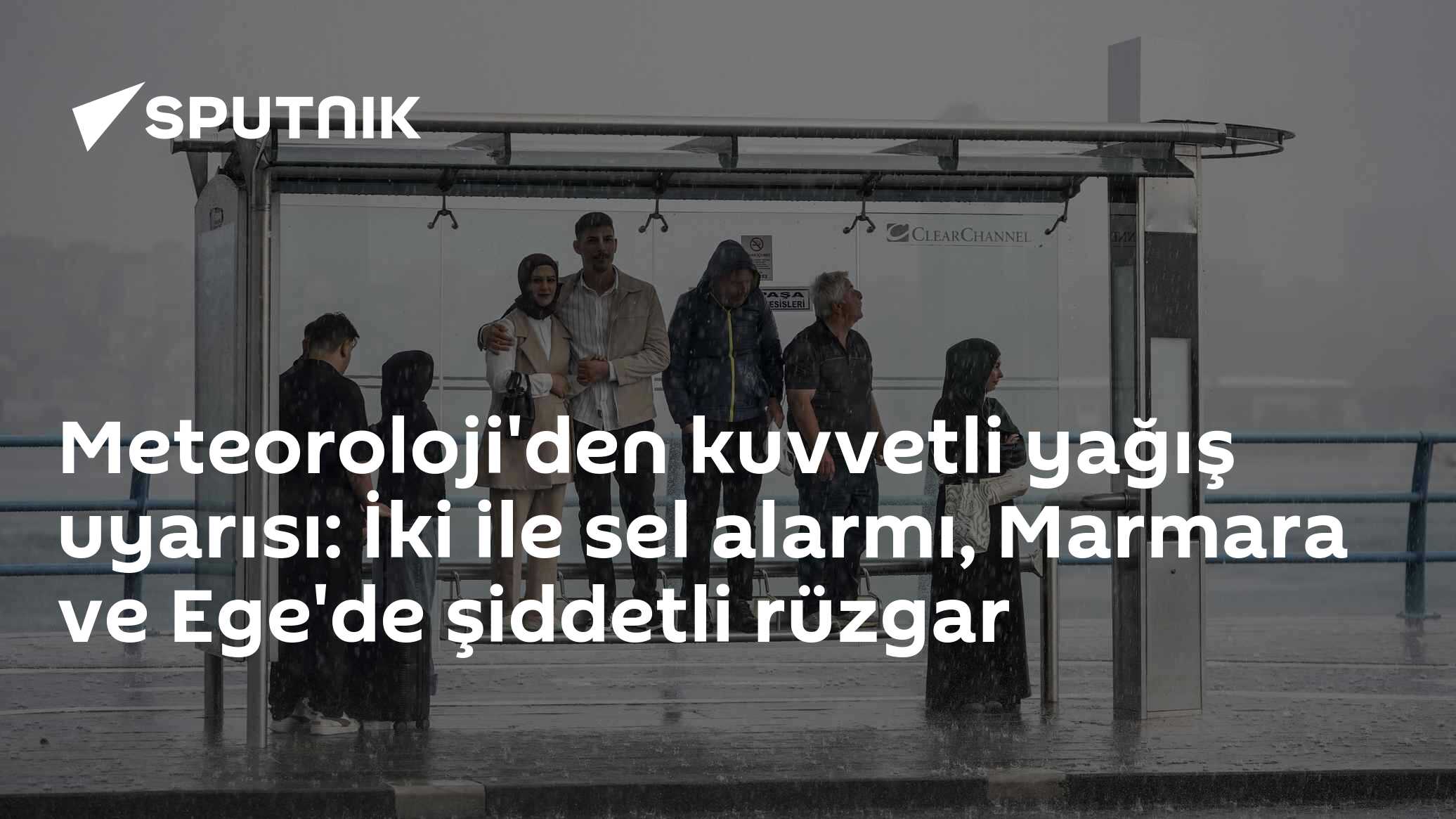 Meteoroloji'den kuvvetli yağış uyarısı: İki ile sel alarmı, Marmara ve Ege'de şiddetli rüzgar