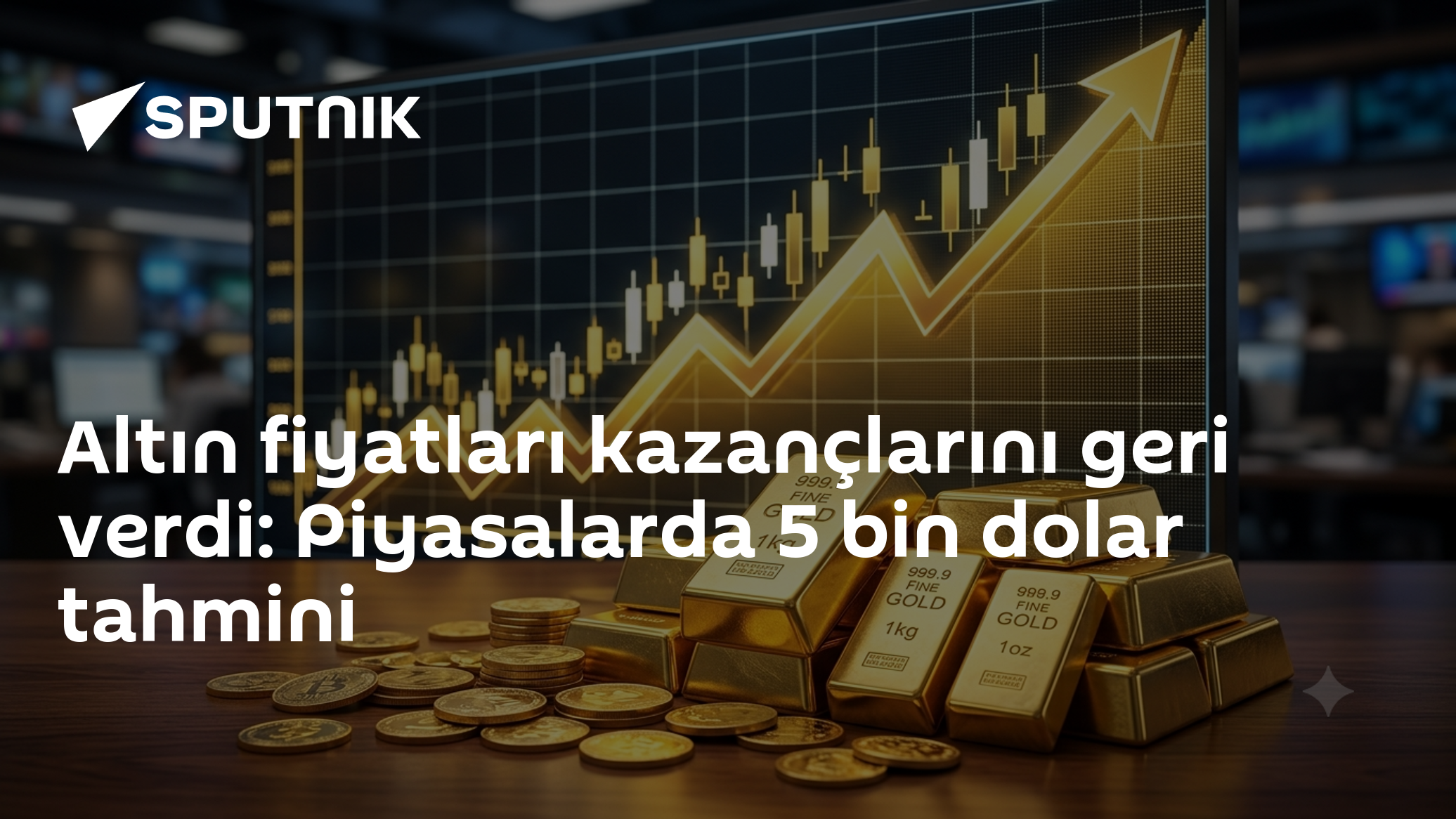 Altın fiyatları kazançlarını geri verdi: Piyasalarda 5 bin dolar tahmini