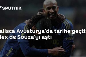 Talisca Avusturya'da tarihe geçti: Alex de Souza'yı aştı