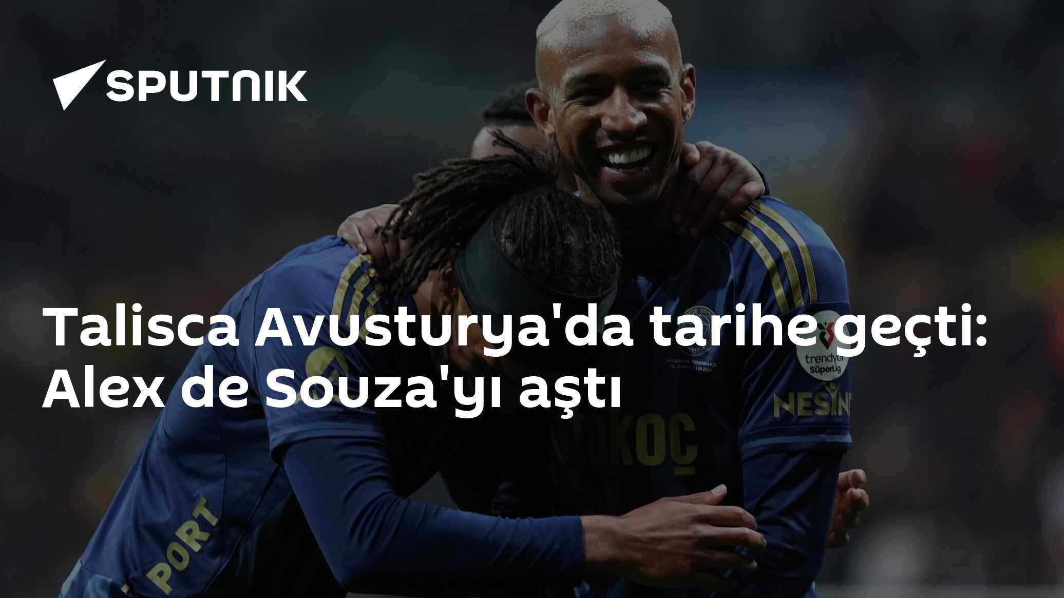Talisca Avusturya'da tarihe geçti: Alex de Souza'yı aştı